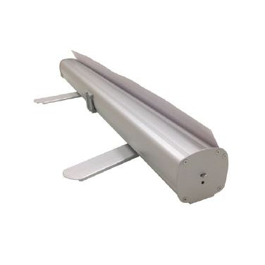 Adjustable Double-Foot Retractable Banner Stand With Print
