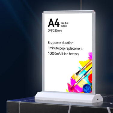 Table-top LED Sign - 8.5" x 11"
