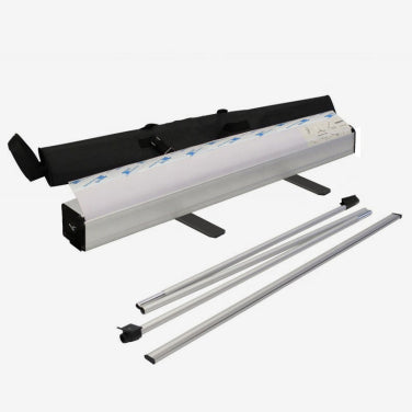 Double Foot Retractable Banner Stand (with Print)
