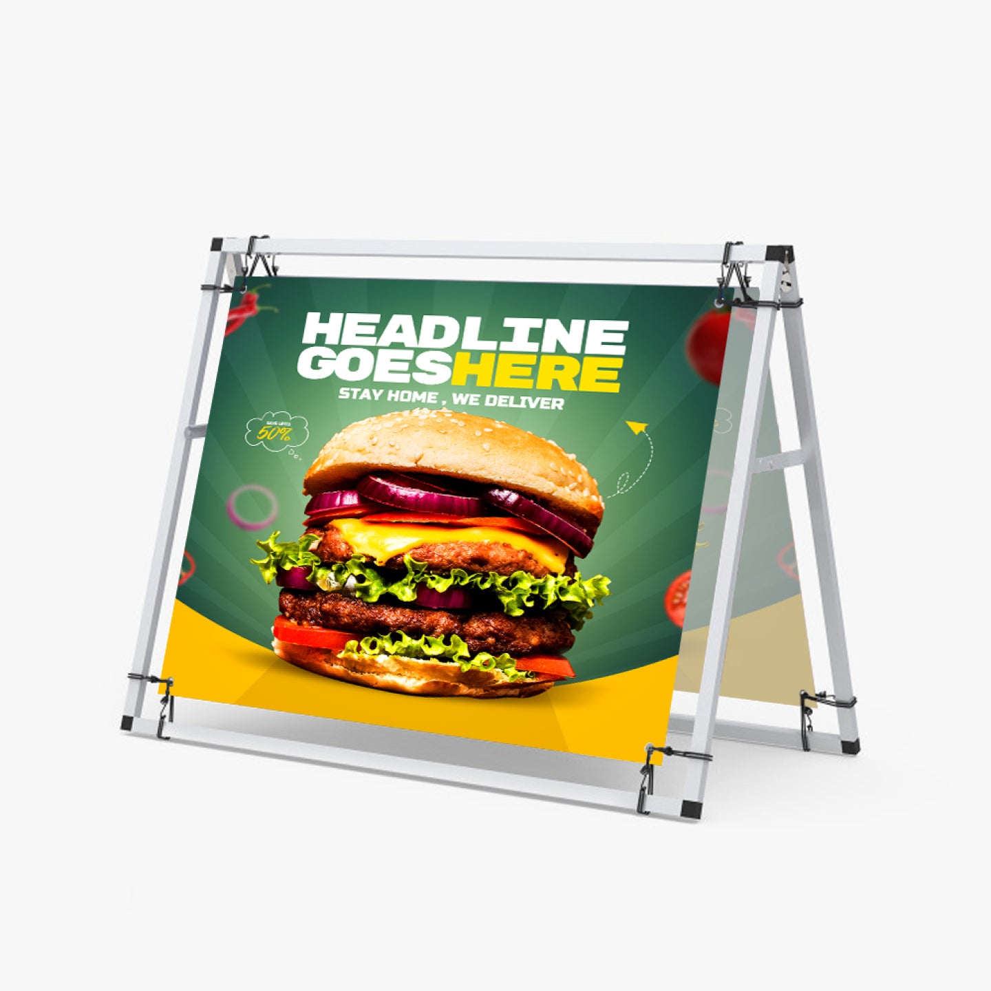 A-Frame Banner 4ft