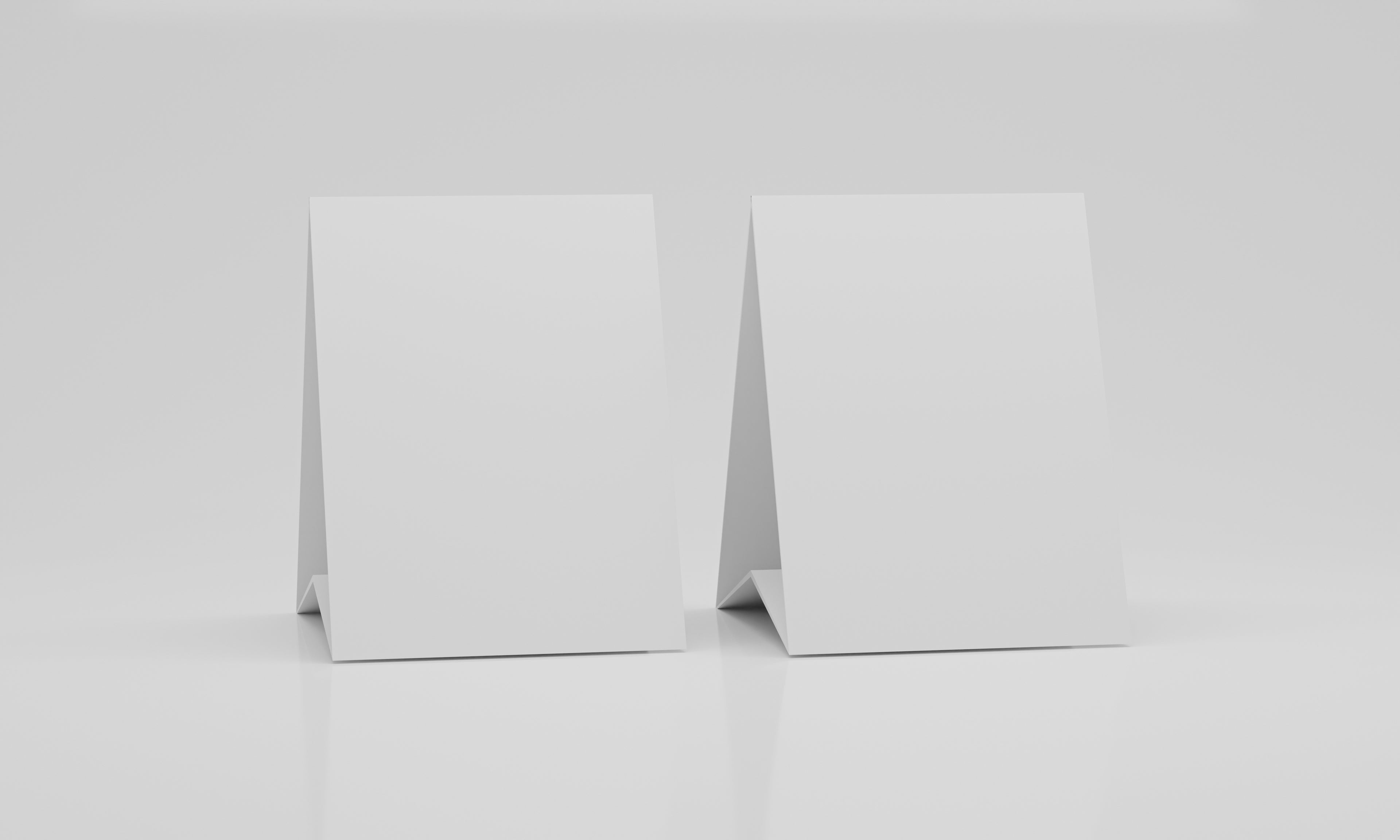 Double Sided Table Tent 4x6