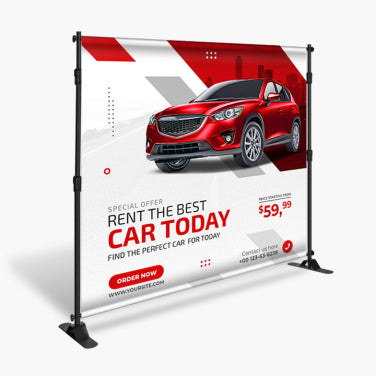 Step and Repeat Backdrop Stand