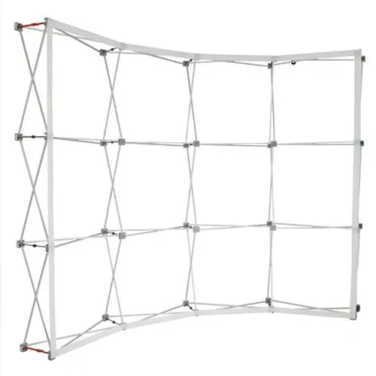 Curve Velcro Fabric Pop Up