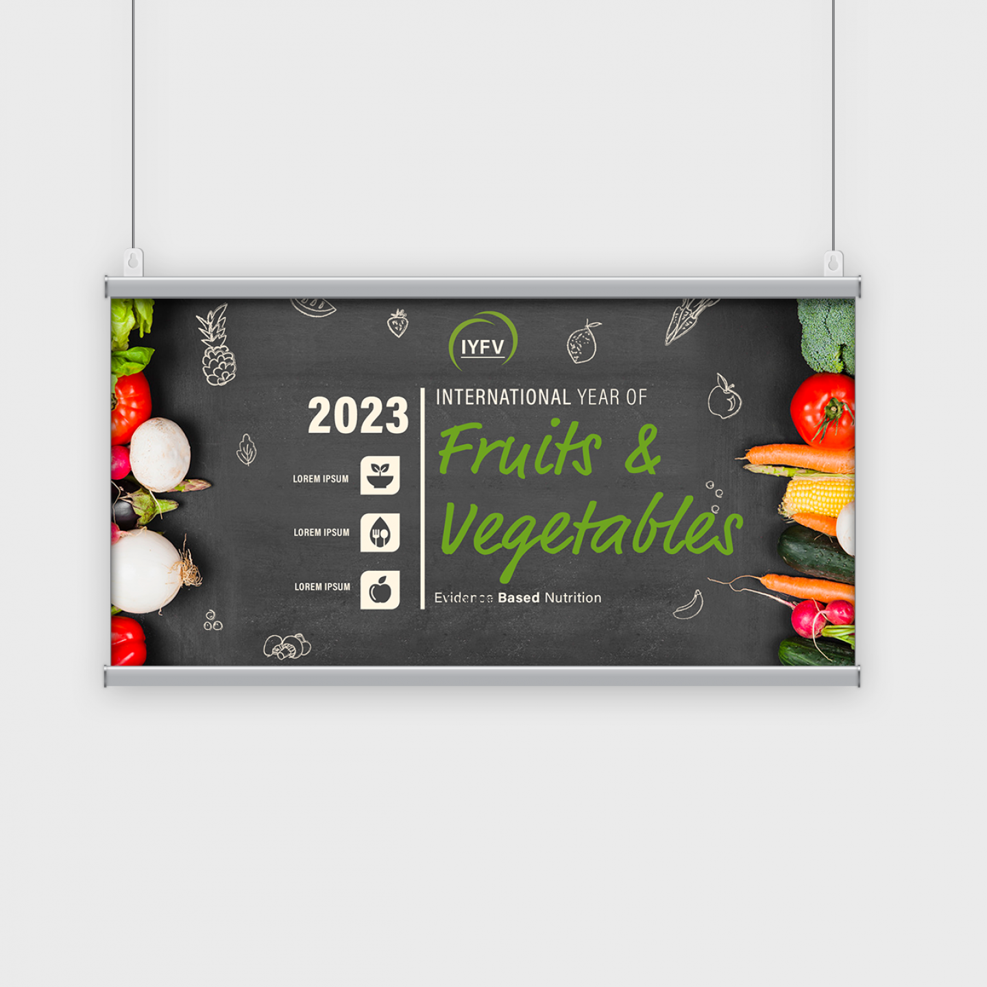 Snap Poster Hanger 36"