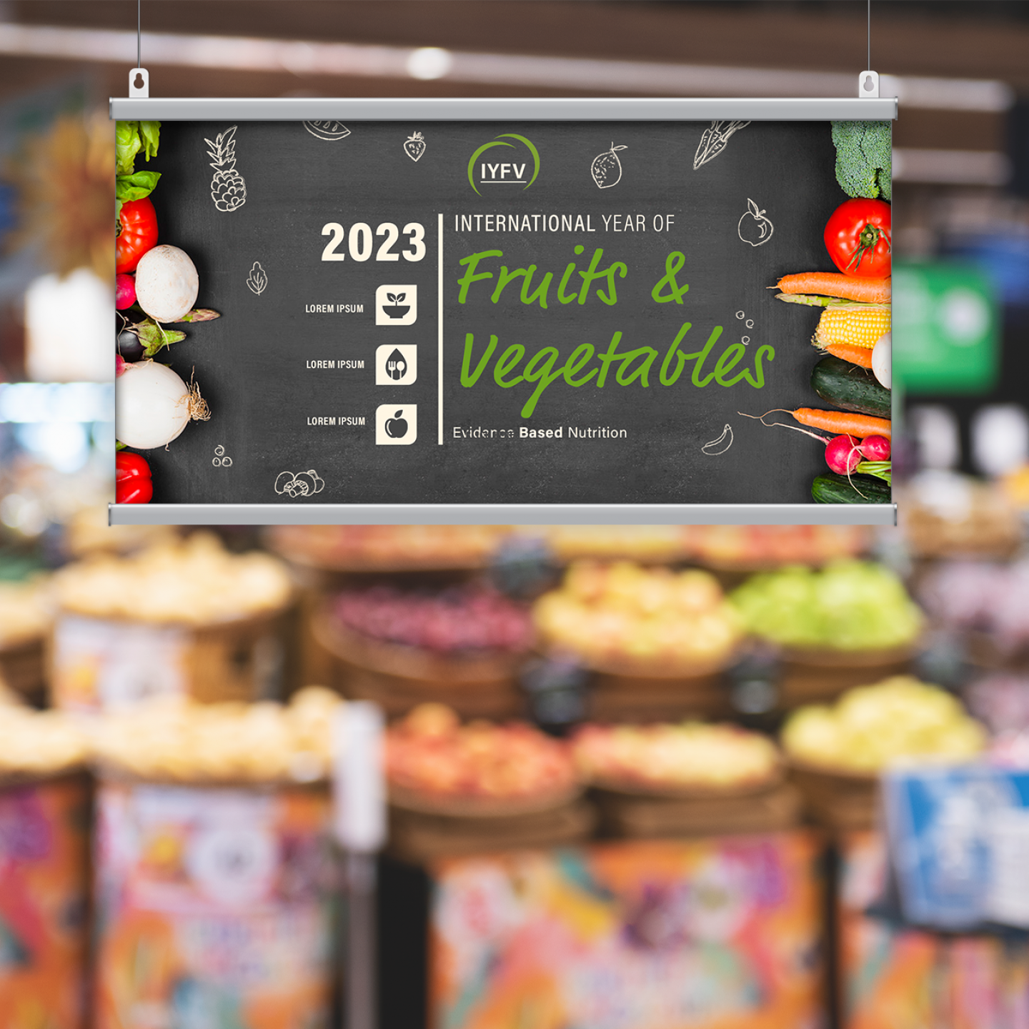 Snap Poster Hanger 36"