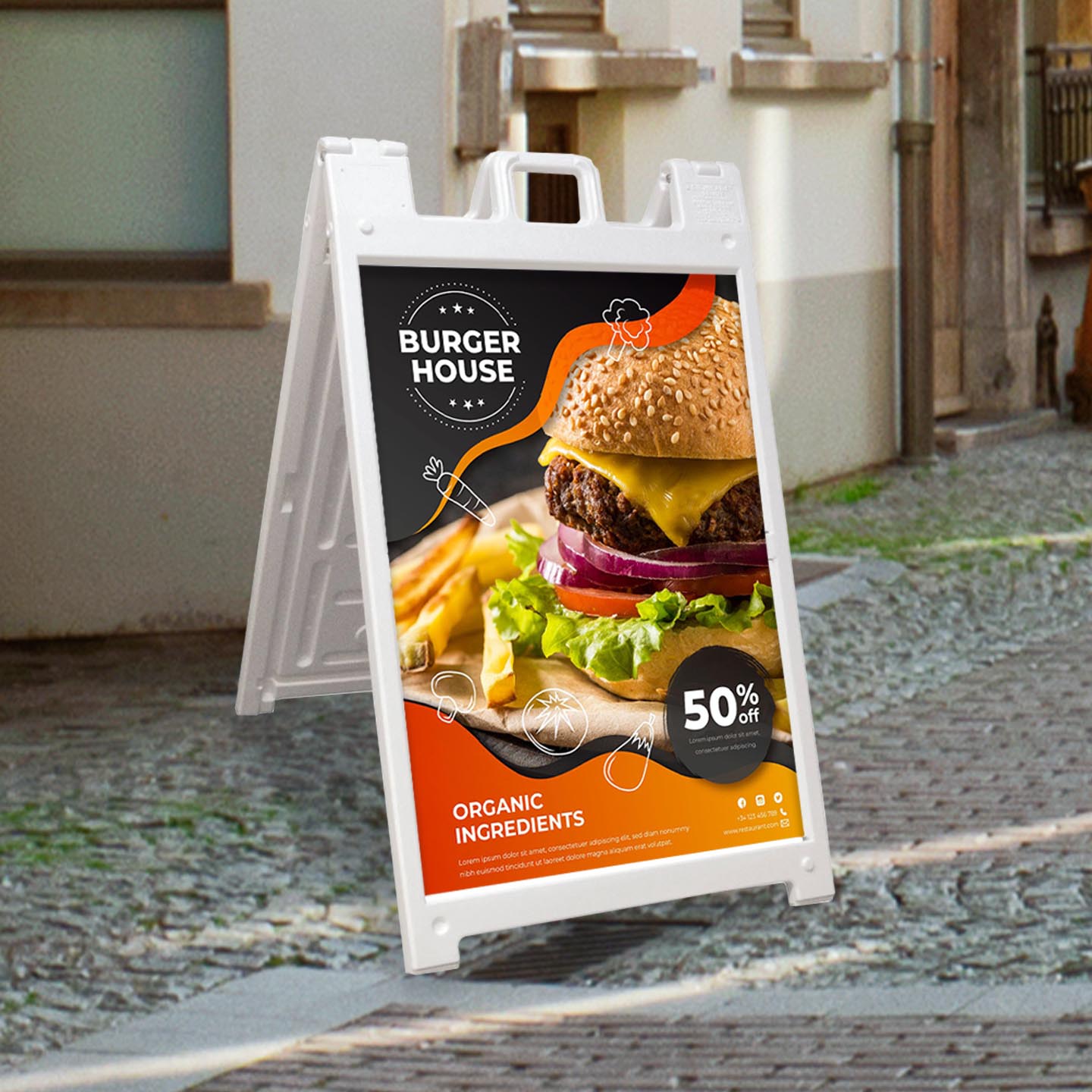 Standard Signicade - Adhesive Vinyl