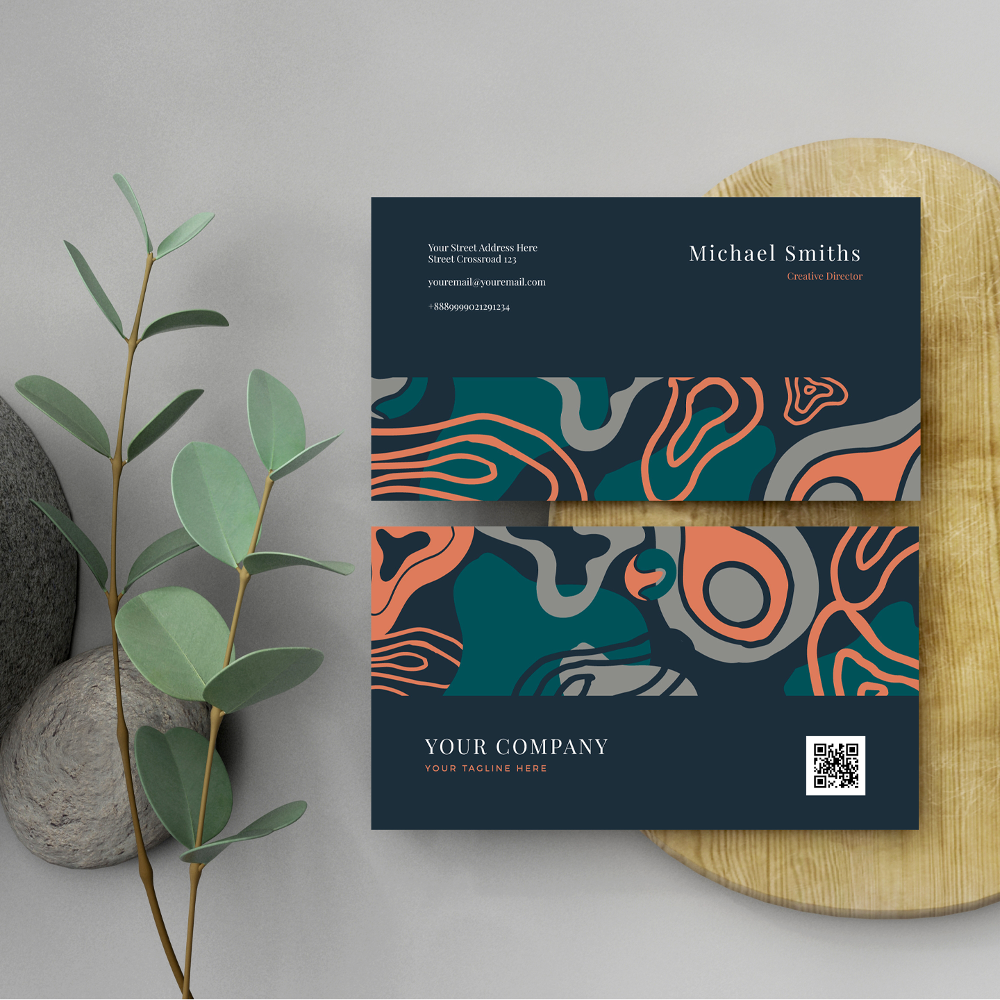 Business Card 16Pt Horizontal