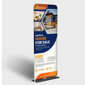 Tension-Fabric Retractable Banner Stand - (with Print)