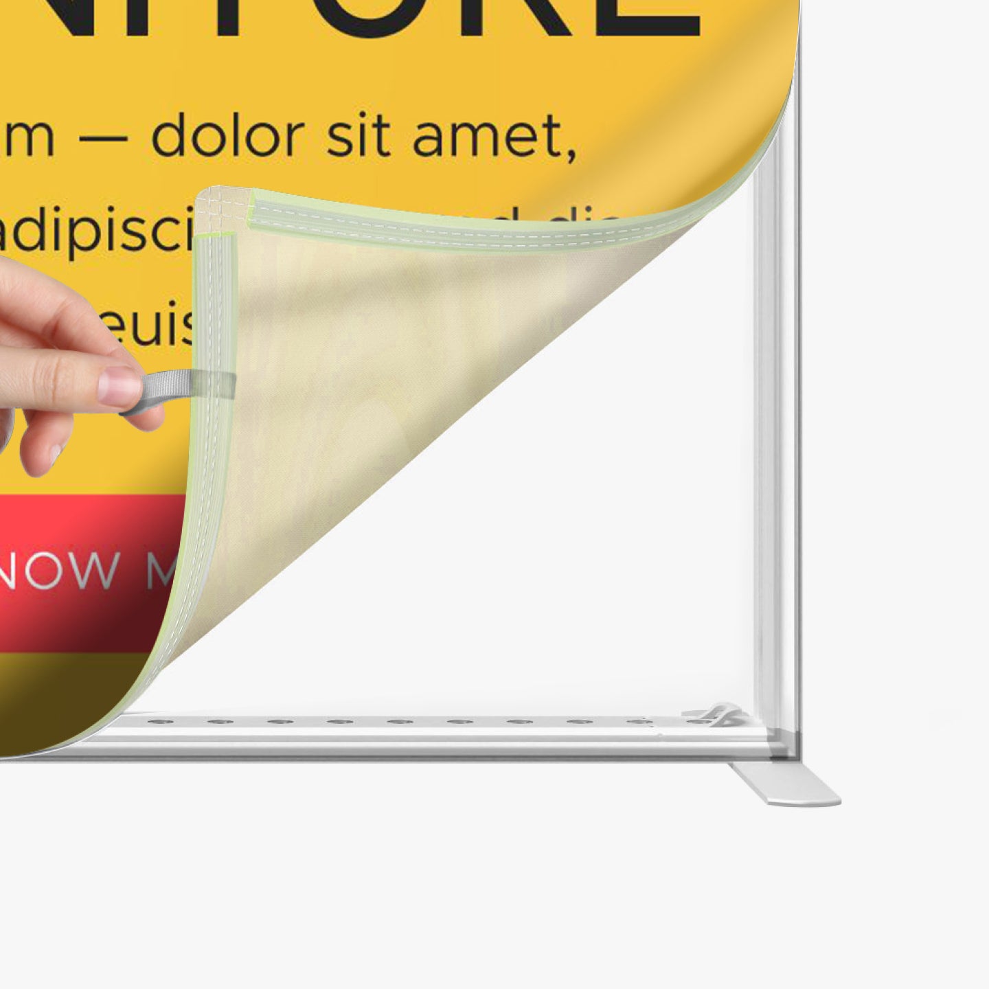 10ft SEG Backlit Fabric Display